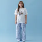 [찰스엔터 PICK] [4th] Pochacco Stripe Pajama Pants - Light Blue