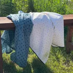 Soluna pattern beach towel - 07 Salt breeze 특대형 샌드프리 비치 타월 극세사 물놀이 수영 바디 타올 비치매트