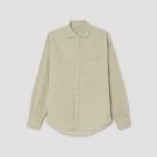 (W) RUBEN SHIRT (GREEN / BEIGE)