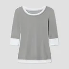 (W) GEMMA TOP (GREY)