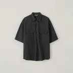 MAREN HALF SHIRT_CHARCOAL