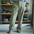(M) SUMMER FATIGUE PANTS (GREEN M16)
