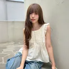 [해삐PICK] BENI pintuck sleeveless blouse_IVORY