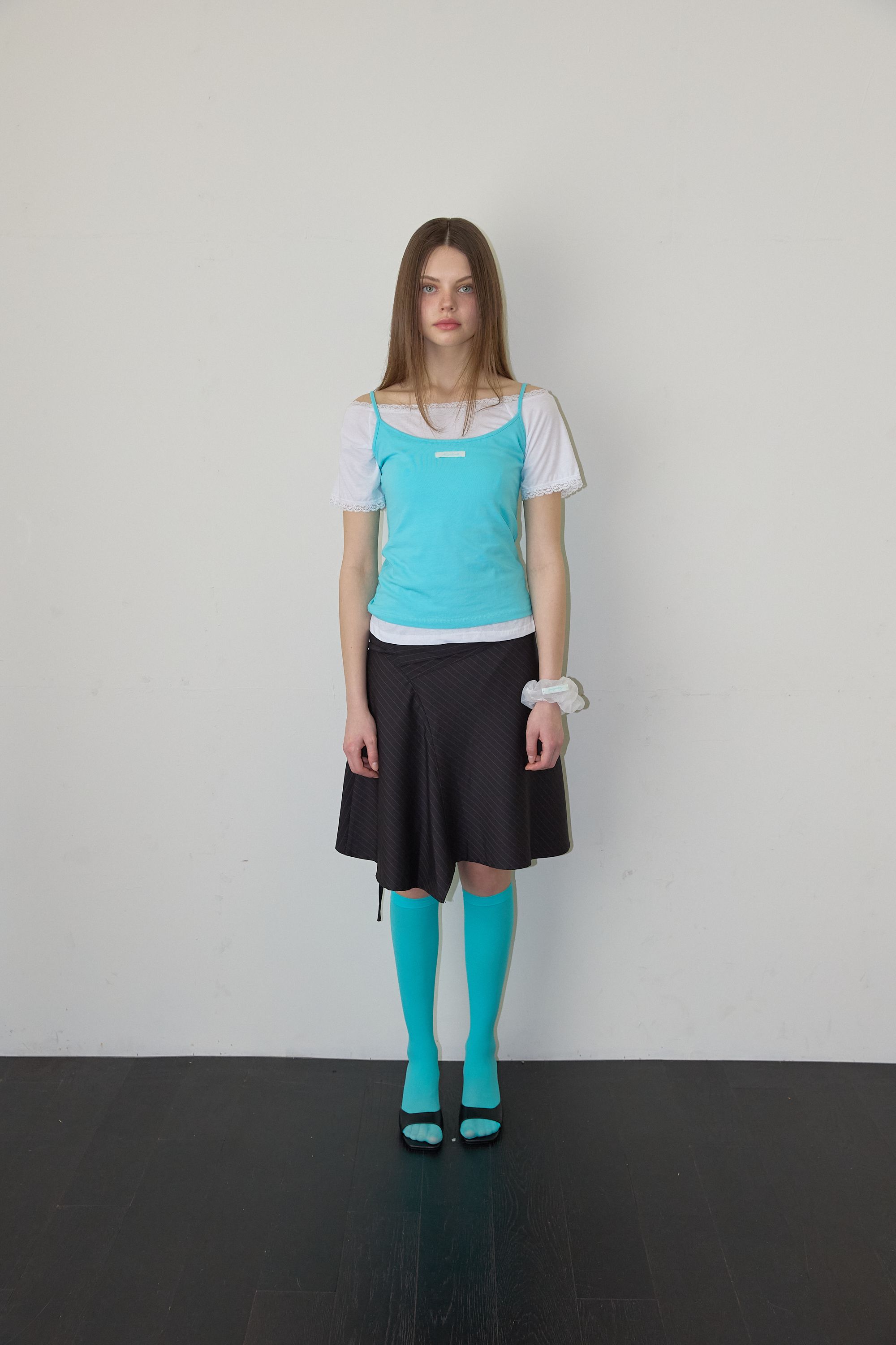 NEWYORKWORKS COLOR DAILY STRAP SLEEVELESS - 5 COLORS BLUE