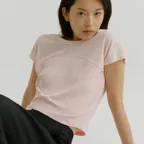 [3rd] BELLY HALF TOP (4color)