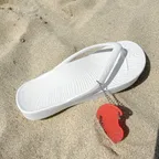 MULGYEOL flip flop_White