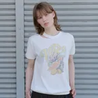 FRUITS SLIT T-SHIRT, WHITE