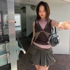 [혜정 PICK] UPSIDE-DOWN LAYERED T-SHIRT atb1557w(PINK/BROWN)