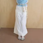 Ylang Reversible Skirt (White)
