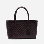 TONDO TOTE BAG_deep brown