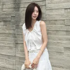 [고민영님 착용] Pond lace blouse_punching