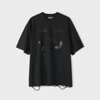 Distressed Flawless Tee Black
