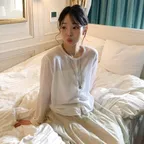 린넨 시스루 라운드 가디건 5 COLOR COWCD007