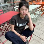 BASIC LOGO TEE CHARCOAL