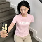 BASIC LOGO TEE PINK