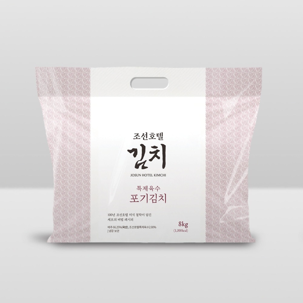 조선호텔 특제육수 포기김치 8kg
