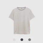 Raw-Edge Tee (3 Color)