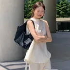 [우정pick] [리뉴얼] medium vase bag & charm set (3colors)