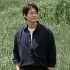 Grant Linen Cotton Shirts Navy