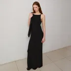 Elda Maxi Knit Ops (Black)