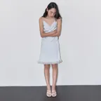 DOUBLE LAYER LACE SKIRT (MINT)
