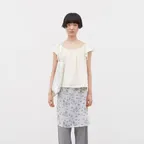 SOFT SHIRRING TOP (YELLOW)
