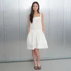 LOUISE COTTON DRESS_ivory
