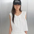 MIMI SLEEVELESS BLOUSE_ivory