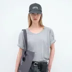 DEW U-NECK T-SHIRT (4COLOR)