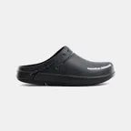 UNAFFECTED X OOFOS CLOG / BLACK