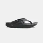 UNAFFECTED X OOFOS FLIP-FLOP / BLACK
