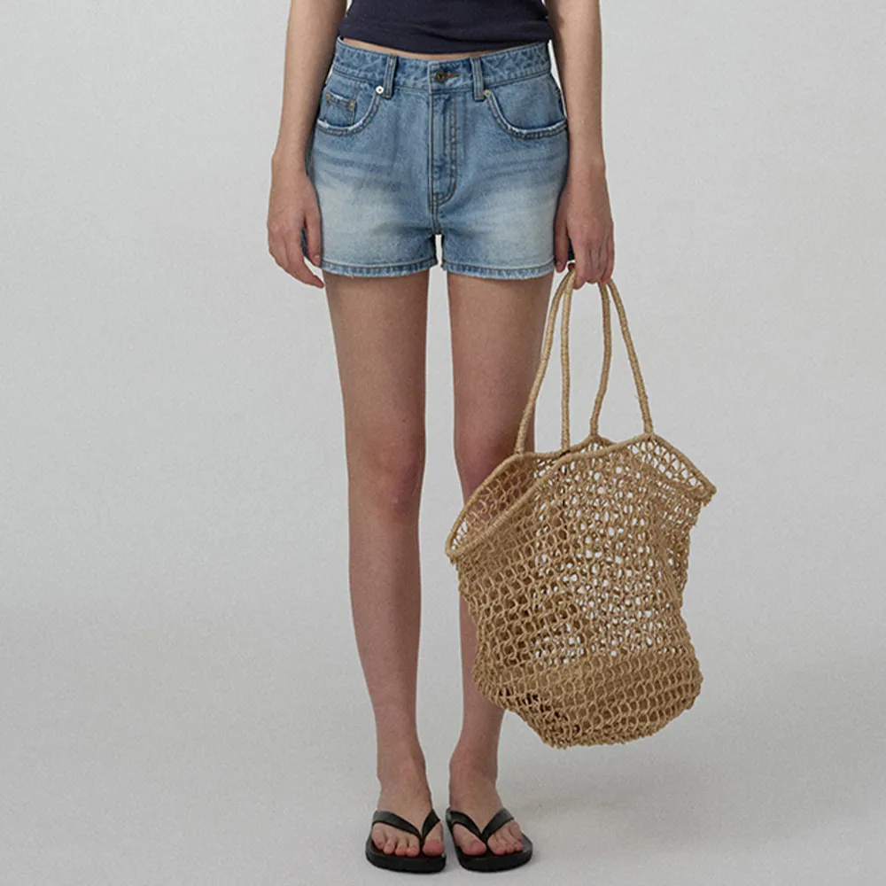 Isa Denim Shorts_Blue