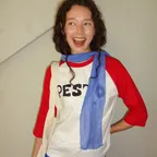 PESTO RAGLAN T-SHIRT APPLE