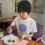 TREE PATCHWORK T-SHIRT WATER