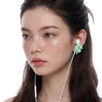 LUCKY DECO CAP 이어폰 데코캡