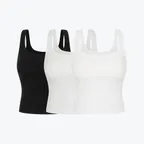[New] 데일리 스퀘어넥 모달 브라탑 3PACK