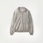 [예약주문 08/03 순차배송] Carrel collar knit (Ash gray)