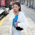 Loose Fit Stripe See-Through Shirt_White