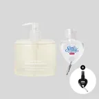[단독 기획 세트] 더 화이트 컬렉션 핸드워시 300mL (3종 중 택1) + 하트 키링 새니타이저 30mL