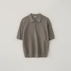 TOREN POLO KNIT_WASHED BEIGE