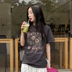 [남영서 X 29Edition] Kawa 1973 Tee_Charcoal