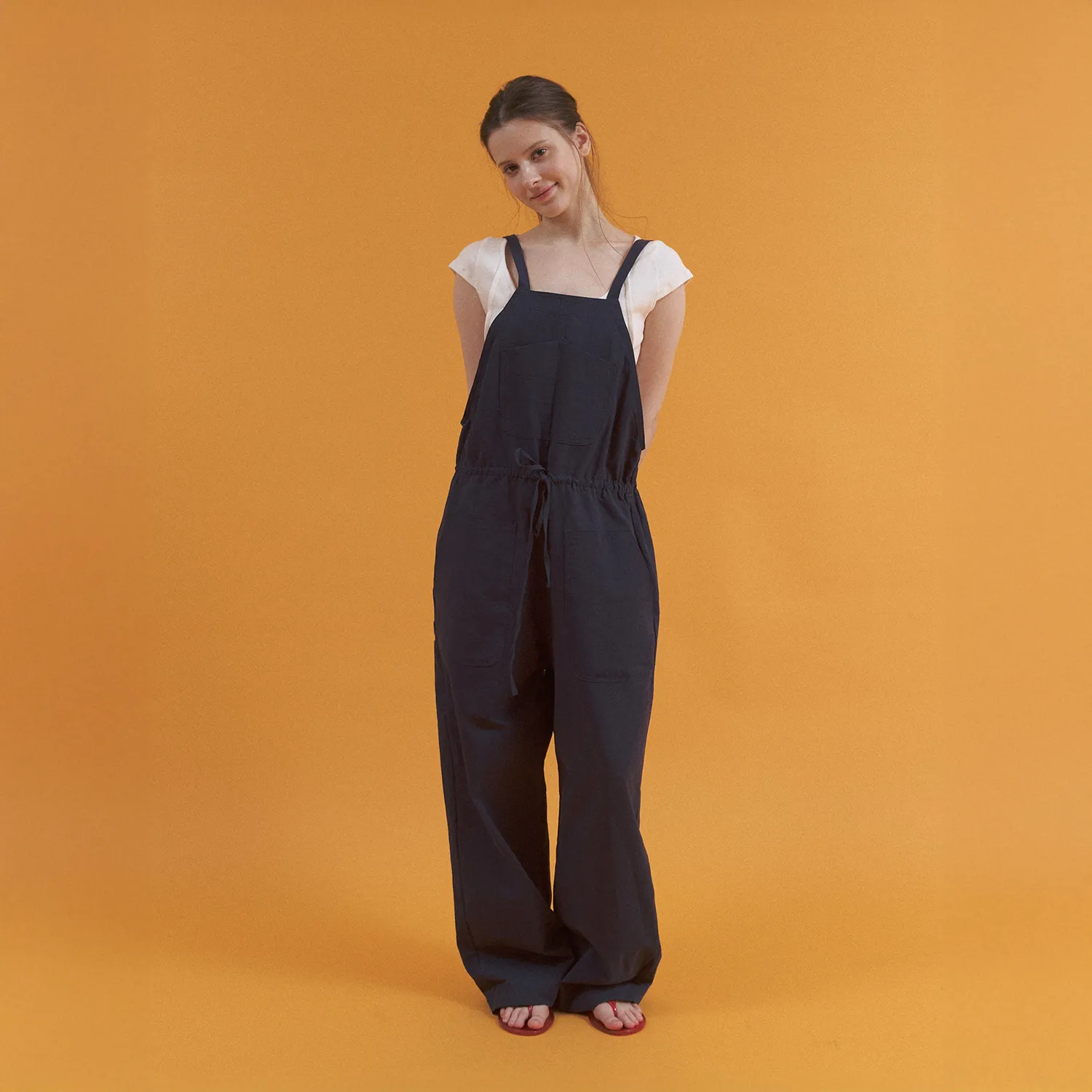 atelier summer overall (navy)