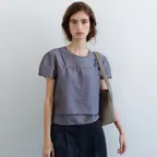 [컬러/사이즈 추가][with 주리] Shimmer layered blouse set_4colors