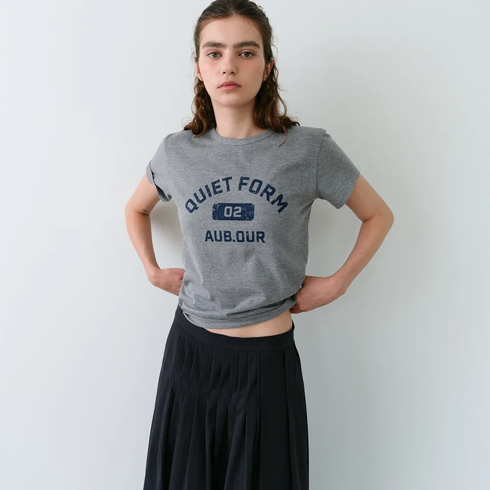 [2차 재입고] vintage form t-shirt (grey)