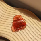[선물포장] Classic Hair Claw Mini - Brown