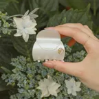 [선물포장] Classic Hair Claw Mini - Cream