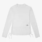 [바캉스 LOOK] NT7TS33B 여성 네티 긴팔 래쉬가드 WHITE