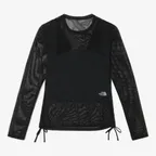 [바캉스 LOOK] NT7TS33A 여성 네티 긴팔 래쉬가드 BLACK