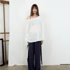 (2nd) Flow Belted Cover-Up (White)