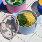 실리콘 저당밥솥/ 실리콘 멀티찜기 지켜당 3colors